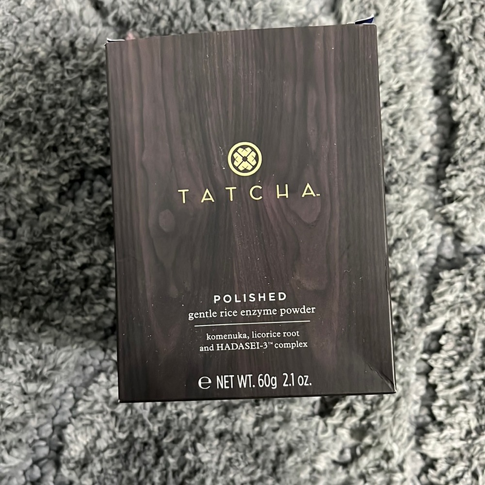Tatcha polished, gentle rice enzyme powder